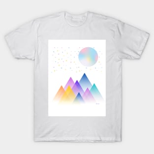 Geometric Landscape T-Shirt